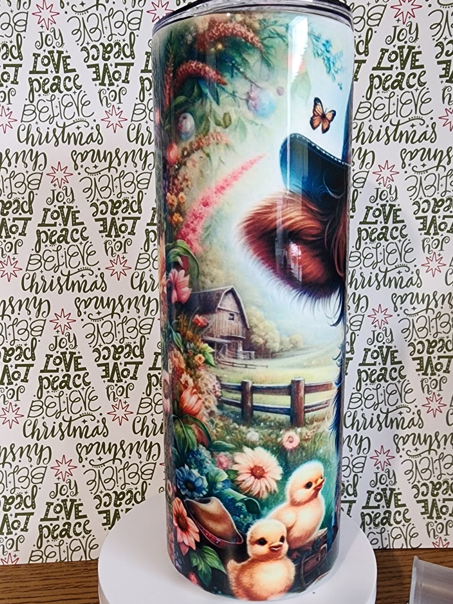 Highland Cow 20oz Tumbler