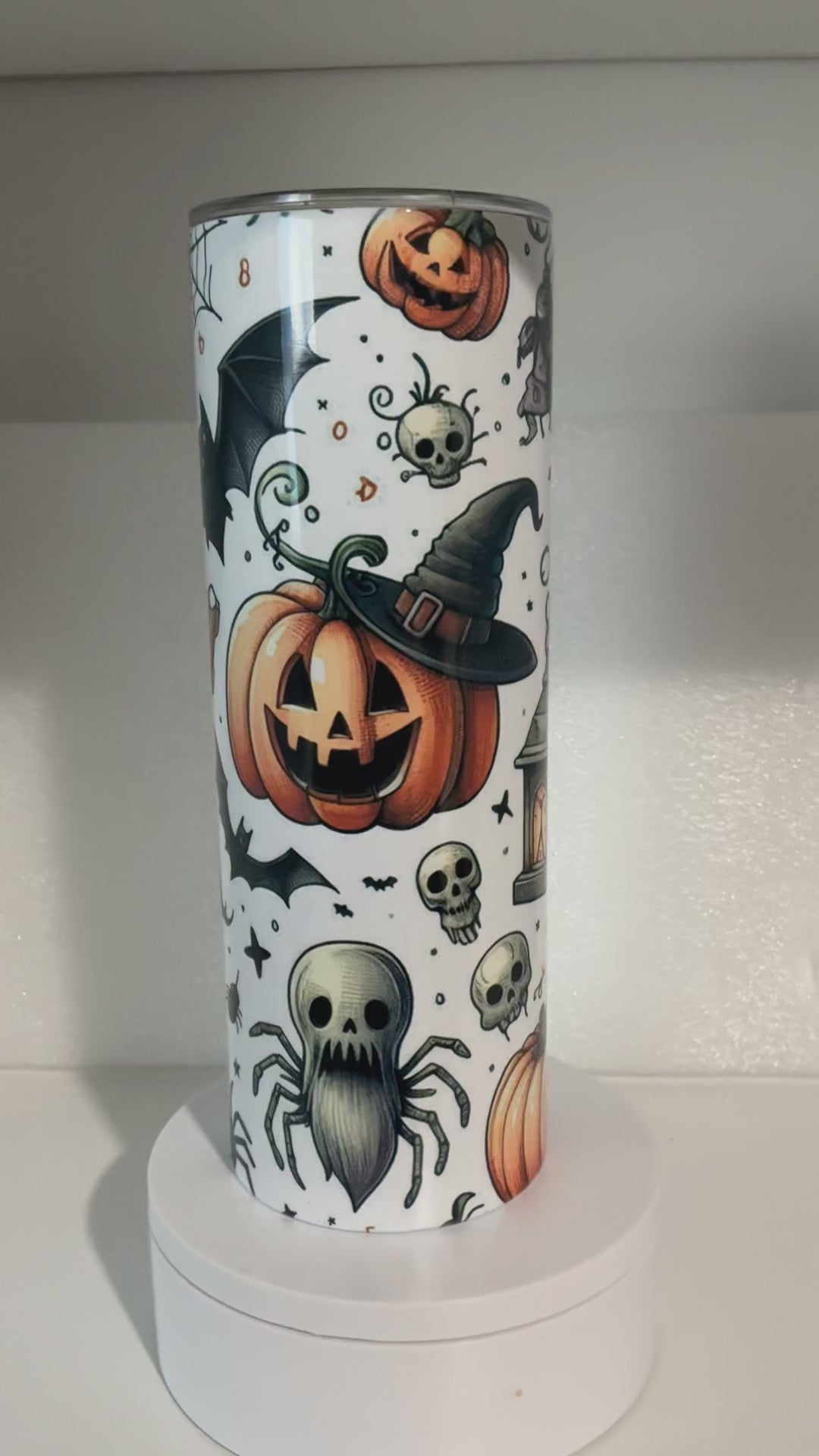 Pumpkins and Spiders