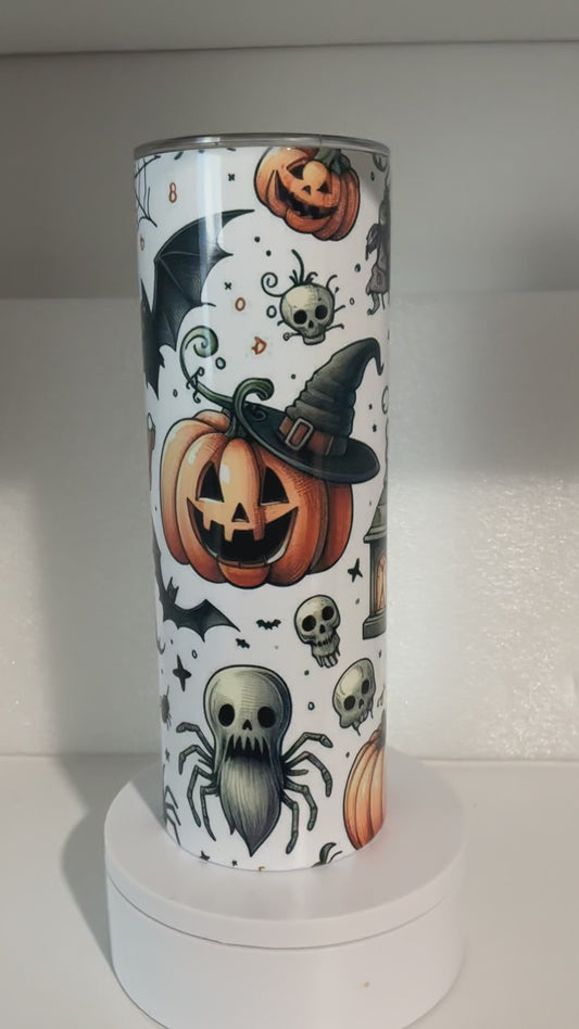 Pumpkins and Spiders